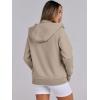 imageANRABESS Womens Zip Up Hoodies Fleece Jackets Long Sleeve Sweatshirts Pockets Casual Fall Fashion Preppy Outfits Y2k ClothesKhaki