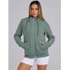 imageANRABESS Womens Zip Up Hoodies Fleece Jackets Long Sleeve Sweatshirts Pockets Casual Fall Fashion Preppy Outfits Y2k ClothesLight Green