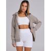 imageANRABESS Womens Zip Up Hoodies Fleece Jackets Long Sleeve Sweatshirts Pockets Casual Fall Fashion Preppy Outfits Y2k ClothesLight Khaki