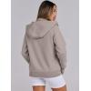 imageANRABESS Womens Zip Up Hoodies Fleece Jackets Long Sleeve Sweatshirts Pockets Casual Fall Fashion Preppy Outfits Y2k ClothesLight Khaki
