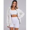 imageANRABESS Womens Zip Up Hoodies Fleece Jackets Long Sleeve Sweatshirts Pockets Casual Fall Fashion Preppy Outfits Y2k ClothesWhite