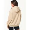 imageANRABESS Womens Zip Up Hoodies Long Sleeve Oversized Sweatshirts Fleece Y2K Jacket Pockets 2025 Fall Outfits Fashion ClothesAlmond