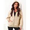 imageANRABESS Womens Zip Up Hoodies Long Sleeve Oversized Sweatshirts Fleece Y2K Jacket Pockets 2025 Fall Outfits Fashion ClothesAlmond