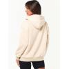 imageANRABESS Womens Zip Up Hoodies Long Sleeve Oversized Sweatshirts Fleece Y2K Jacket Pockets 2025 Fall Outfits Fashion ClothesApricot