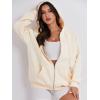 imageANRABESS Womens Zip Up Hoodies Long Sleeve Oversized Sweatshirts Fleece Y2K Jacket Pockets 2025 Fall Outfits Fashion ClothesApricot