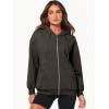 imageANRABESS Womens Zip Up Hoodies Long Sleeve Oversized Sweatshirts Fleece Y2K Jacket Pockets 2025 Fall Outfits Fashion ClothesBlack Grey