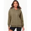 imageANRABESS Womens Zip Up Hoodies Long Sleeve Oversized Sweatshirts Fleece Y2K Jacket Pockets 2025 Fall Outfits Fashion ClothesBrown