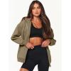 imageANRABESS Womens Zip Up Hoodies Long Sleeve Oversized Sweatshirts Fleece Y2K Jacket Pockets 2025 Fall Outfits Fashion ClothesBrown