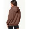 imageANRABESS Womens Zip Up Hoodies Long Sleeve Oversized Sweatshirts Fleece Y2K Jacket Pockets 2025 Fall Outfits Fashion ClothesDeep Brown