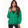 imageANRABESS Womens Zip Up Hoodies Long Sleeve Oversized Sweatshirts Fleece Y2K Jacket Pockets 2025 Fall Outfits Fashion ClothesGrass