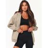 imageANRABESS Womens Zip Up Hoodies Long Sleeve Oversized Sweatshirts Fleece Y2K Jacket Pockets 2025 Fall Outfits Fashion ClothesKhaki