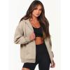 imageANRABESS Womens Zip Up Hoodies Long Sleeve Oversized Sweatshirts Fleece Y2K Jacket Pockets 2025 Fall Outfits Fashion ClothesKhaki