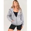 imageANRABESS Womens Zip Up Hoodies Long Sleeve Oversized Sweatshirts Fleece Y2K Jacket Pockets 2025 Fall Outfits Fashion ClothesLight Grey