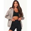 imageANRABESS Womens Zip Up Hoodies Long Sleeve Oversized Sweatshirts Fleece Y2K Jacket Pockets 2025 Fall Outfits Fashion ClothesLight Khaki