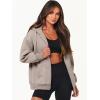 imageANRABESS Womens Zip Up Hoodies Long Sleeve Oversized Sweatshirts Fleece Y2K Jacket Pockets 2025 Fall Outfits Fashion ClothesLight Khaki