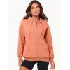 imageANRABESS Womens Zip Up Hoodies Long Sleeve Oversized Sweatshirts Fleece Y2K Jacket Pockets 2025 Fall Outfits Fashion ClothesOrange