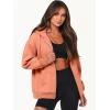 imageANRABESS Womens Zip Up Hoodies Long Sleeve Oversized Sweatshirts Fleece Y2K Jacket Pockets 2025 Fall Outfits Fashion ClothesOrange