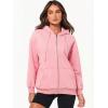 imageANRABESS Womens Zip Up Hoodies Long Sleeve Oversized Sweatshirts Fleece Y2K Jacket Pockets 2025 Fall Outfits Fashion ClothesPink