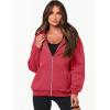 imageANRABESS Womens Zip Up Hoodies Long Sleeve Oversized Sweatshirts Fleece Y2K Jacket Pockets 2025 Fall Outfits Fashion ClothesRed