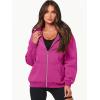 imageANRABESS Womens Zip Up Hoodies Long Sleeve Oversized Sweatshirts Fleece Y2K Jacket Pockets 2025 Fall Outfits Fashion ClothesRose
