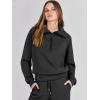imageANRABESS Women 2 Piece Outfits Sweatsuit Oversized Sweatshirt Sweatpants Tracksuit Sweat Lounge Matching Set 2025 Fall TrendyBlack