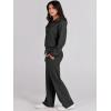 imageANRABESS Women 2 Piece Outfits Sweatsuit Oversized Sweatshirt Sweatpants Tracksuit Sweat Lounge Matching Set 2025 Fall TrendyBlack