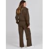 imageANRABESS Women 2 Piece Outfits Sweatsuit Oversized Sweatshirt Sweatpants Tracksuit Sweat Lounge Matching Set 2025 Fall TrendyCoffee