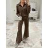 imageANRABESS Women 2 Piece Outfits Sweatsuit Oversized Sweatshirt Sweatpants Tracksuit Sweat Lounge Matching Set 2025 Fall TrendyCoffee