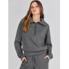 imageANRABESS Women 2 Piece Outfits Sweatsuit Oversized Sweatshirt Sweatpants Tracksuit Sweat Lounge Matching Set 2025 Fall TrendyDark Grey