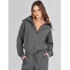 imageANRABESS Women 2 Piece Outfits Sweatsuit Oversized Sweatshirt Sweatpants Tracksuit Sweat Lounge Matching Set 2025 Fall TrendyDark Grey