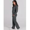 imageANRABESS Women 2 Piece Outfits Sweatsuit Oversized Sweatshirt Sweatpants Tracksuit Sweat Lounge Matching Set 2025 Fall TrendyGray