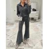 imageANRABESS Women 2 Piece Outfits Sweatsuit Oversized Sweatshirt Sweatpants Tracksuit Sweat Lounge Matching Set 2025 Fall TrendyGray