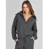imageANRABESS Women 2 Piece Outfits Sweatsuit Oversized Sweatshirt Sweatpants Tracksuit Sweat Lounge Matching Set 2025 Fall TrendyGray