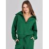 imageANRABESS Women 2 Piece Outfits Sweatsuit Oversized Sweatshirt Sweatpants Tracksuit Sweat Lounge Matching Set 2025 Fall TrendyGreen