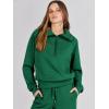 imageANRABESS Women 2 Piece Outfits Sweatsuit Oversized Sweatshirt Sweatpants Tracksuit Sweat Lounge Matching Set 2025 Fall TrendyGreen