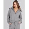 imageANRABESS Women 2 Piece Outfits Sweatsuit Oversized Sweatshirt Sweatpants Tracksuit Sweat Lounge Matching Set 2025 Fall TrendyGrey