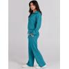 imageANRABESS Women 2 Piece Outfits Sweatsuit Oversized Sweatshirt Sweatpants Tracksuit Sweat Lounge Matching Set 2025 Fall TrendyLake