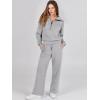 imageANRABESS Women 2 Piece Outfits Sweatsuit Oversized Sweatshirt Sweatpants Tracksuit Sweat Lounge Matching Set 2025 Fall TrendyLight Grey