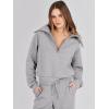 imageANRABESS Women 2 Piece Outfits Sweatsuit Oversized Sweatshirt Sweatpants Tracksuit Sweat Lounge Matching Set 2025 Fall TrendyLight Grey
