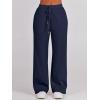 imageANRABESS Women 2 Piece Outfits Sweatsuit Oversized Sweatshirt Sweatpants Tracksuit Sweat Lounge Matching Set 2025 Fall TrendyNavy Blue