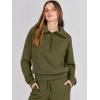 imageANRABESS Women 2 Piece Outfits Sweatsuit Oversized Sweatshirt Sweatpants Tracksuit Sweat Lounge Matching Set 2025 Fall TrendyOlive