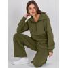 imageANRABESS Women 2 Piece Outfits Sweatsuit Oversized Sweatshirt Sweatpants Tracksuit Sweat Lounge Matching Set 2025 Fall TrendyOlive