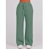 imageANRABESS Women 2 Piece Outfits Sweatsuit Oversized Sweatshirt Sweatpants Tracksuit Sweat Lounge Matching Set 2025 Fall TrendyPea Green