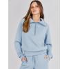 imageANRABESS Women 2 Piece Outfits Sweatsuit Oversized Sweatshirt Sweatpants Tracksuit Sweat Lounge Matching Set 2025 Fall TrendySky
