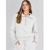 imageANRABESS Women 2 Piece Outfits Sweatsuit Oversized Sweatshirt Sweatpants Tracksuit Sweat Lounge Matching Set 2025 Fall TrendyWhite