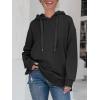 imageANRABESS Women Oversized Hoodies Side Zipper Fleece Long Sweatshirts Lightweight Tunic Pullover 2024 Fall Trendy ClothesBlack