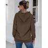 imageANRABESS Women Oversized Hoodies Side Zipper Fleece Long Sweatshirts Lightweight Tunic Pullover 2024 Fall Trendy ClothesBrown