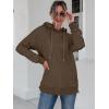 imageANRABESS Women Oversized Hoodies Side Zipper Fleece Long Sweatshirts Lightweight Tunic Pullover 2024 Fall Trendy ClothesBrown