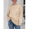 imageANRABESS Women Oversized Hoodies Side Zipper Fleece Long Sweatshirts Lightweight Tunic Pullover 2024 Fall Trendy ClothesDark Apricot