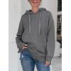 imageANRABESS Women Oversized Hoodies Side Zipper Fleece Long Sweatshirts Lightweight Tunic Pullover 2024 Fall Trendy ClothesDark Grey
